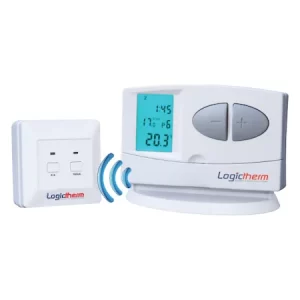 Termostat digital wireless programabil LOGICTHERM C7RF pentru controlul temperaturii ambientale.