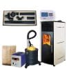Pachet complet soba cu peleti Koph PD 10 kW cu aer cald
