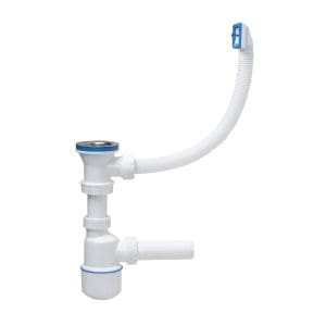 Racord scurgere pentru chiuveta cu preaplin Q32 / Z-LINE 2920
