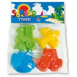Set Forme pentru Nisip Androni Giocattoli Vehicule