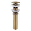 Sifon Lavoar Bronz Antichizat Cu Prea Plin ,Smack