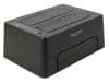 Docking Station USB 3.1-C la 2 x SATA HDD/SSD 2.5″ + 3.5″ cu functie de Clona, Delock 63957