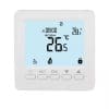 Termostat Techstar® TH-06, Ecran Digital, Incastrabil, 16A, 3500W, Alimentare 220V, Senzor Pardoseala, Alb