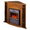 Șemineu electric Clasic de colt & Cristina, Dimensiuni(Î*L*A): 882*950*473 mm, 2000 W