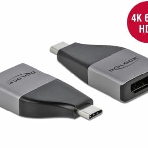 Adaptor USB 3.2-C Gen1 la HDMI (DP Alt Mode) 4K60Hz + HDR, Delock 64119