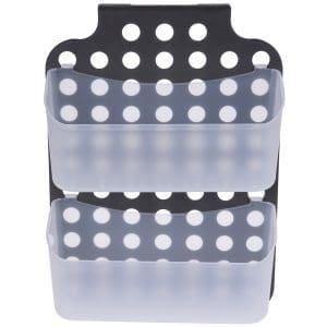 Organizator baie Bathroom Solutions, plastic, 36x25x9 cm, gri