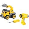 Set Constructie Buki France Camion Autobasculanta si Excavator cu Radiocomanda
