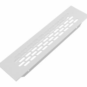 Grila Ventilare 60x484mm Finisaj Alb, Din Aluminiu