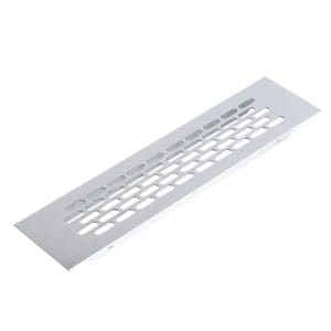 Grila Ventilare Din Aluminiu 60x245mm Finisaj Inox