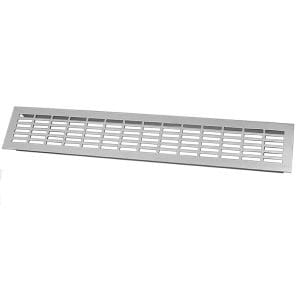 Grila Ventilare Din Aluminiu 80x480mm Finisaj Aluminiu