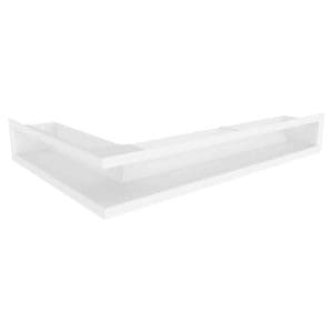 Grila Semineu Pe Colt LUFT 9x40x80 Alb