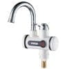 Robinet electric pentru incalzit apa, NOVEEN IWH360 „Instant water heater”, 3600 W, pe chiuveta, doua duze, Alb
