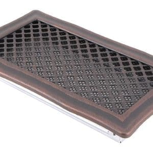 Grila Semineu DECO 16 X 32cm Cupru Patinat