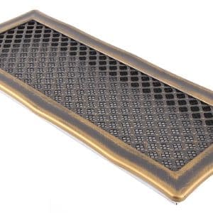 Grila Semineu DECO 16 X 45cm Auriu Patinat