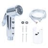 Set complet dus igienic crom