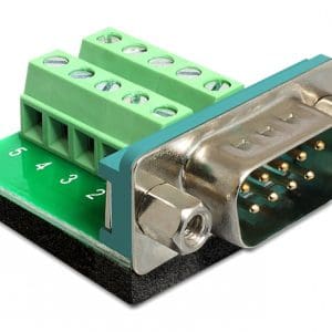 Adaptor Serial Tata la bloc terminal, 10 pini, Delock 65269