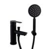 Baterie lavoar cu dus TRENDY’S, black mat