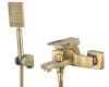 Baterie cada TRENDY’S, pipa scurta, montare pe perete, bronz antichizat