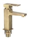Baterie lavoar TRENDY’S, montare chiuveta baie, bronz antichizat