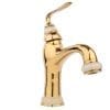 Baterie lavoar TRENDY’S ,montare chiuveta baie,jade-gold