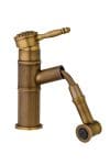 Baterie lavoar , para dus extractabila , bronz antichizat TRENDY S