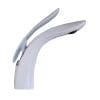 Baterie lavoar, montare chiuveta baie , alb TRENDY S