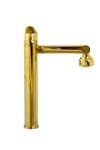 Baterie lavoar TRENDY S,montare pe blat, pipa mobila ,perlator reglabil cu doua functii ,Gold