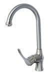 Baterie bucatarie,TRENDY S, tip lebada, pipa mobila, inox satinat
