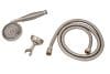 Set dus , inox satinat  , cu  para furtun si suport dus TRENDY  S