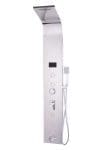 Panou dus TRENDY’S,cu hidromasaj inox 5 functii Digital Thermo,cromat lucios, cu led