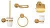 Set accesorii baie , cu cinci piese , TRENDY’S gold