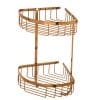 Etajera baie TRENDY’S dubla , rose 35 CM X 30 CM