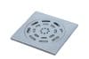 Sifon pardoseala 10×10, gratar inox
