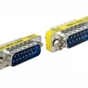 Adaptor Serial 15 pini T-T, Delock 65479