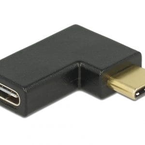 Adaptor USB-C 3.1 Gen 2 unghi 90 grade stanga/dreapta, Delock 65915