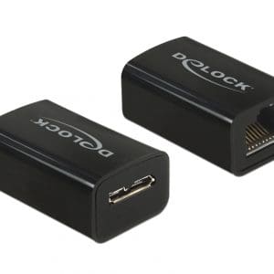 Adaptor USB 3.1 Gen 1 la Gigabit LAN compact, Delock 65916