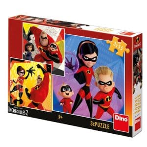Set 3 Puzzle Dino Incredibilii 2 – 165 piese