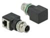 Adaptor retea M12 8 pini X-coded la RJ45 M-M, Delock 66316