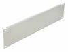 Panou masca metalic 19″ 2U Gri, Delock 66534