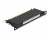 Patch panel 10″ 0.5U 8 porturi Cat.6A Negru, Delock 66870