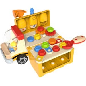 Jucarie 2 in 1 Topbright – Camion si Banc de Lucru