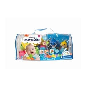 Set 22 Cuburi in Plasa Clementoni Clemmy Baby Shark