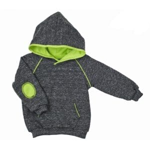 Hanorac de Bumbac NICOL Gri/Verde