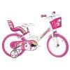 Bicicleta Dino Bikes cu Roti Ajutatoare Unicorn 16 inch