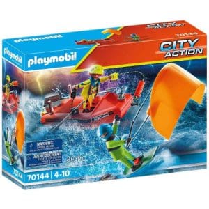 Set de Constructie Playmobil Salvamar cu Barca De Viteza