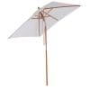 Umbrela de Gradina Outsunny care se Inclina 2×1.5m, Bej | Aosom RO