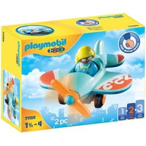 Set Figurine Playmobil 1.2.3 Avion