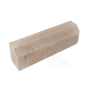 Bordura Andezit Cemento Grey, 10 x 15 x 50 cm (Bizot 2 cm, 1L) – Produs Comanda Speciala