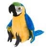 Jucarie din Plus Wild Republic Papagal Macaw Galben 30 cm