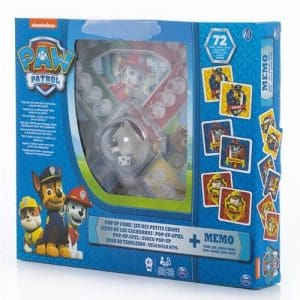 Joc de Societate Spin Master Patrula Catelusilor cu Zaruri si Memory Game